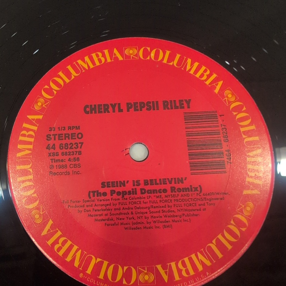 Cheryl Pepsii Riley Full Force Every Little Thing About You 12" Vinyl Single 88 - Picture 4 of 6